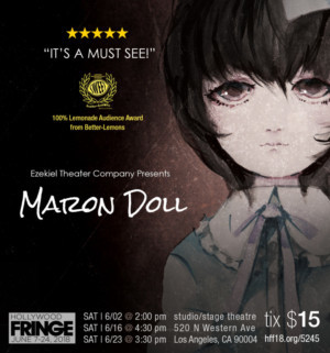 MARON DOLL Comes to Studio Stage Theatre This June 