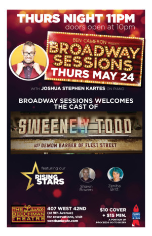 The Cast of SWEENEY TODD Will Perform at Broadway Sessions Image