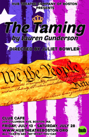 Pageantry Meets Politics! Lauren Gunderson's THE TAMING Presented By Hub Theatre Company Of Boston  Image