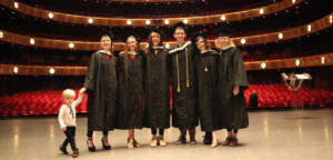 NYCB Dancers Hold FIRST Fordham Diploma Ceremony At Koch Theater 