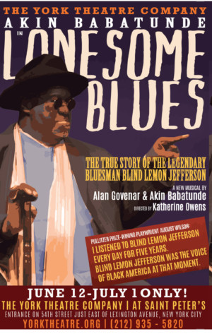 LONESOME BLUES at York Theatre Company Begins Performances Tomorrow 