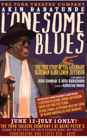 LONESOME BLUES at York Theatre Company Begins Performances Tomorrow Image