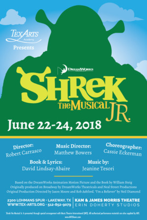 TexARTS Academy Presents SHREK THE MUSICAL, JR 