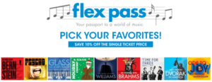 Las Vegas Philharmonic Offers The FLEX PASS Starting 7/2 