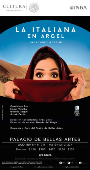La Compania Nacional De Opera Presentara En Bellas Artes La Italiana En Argel Image