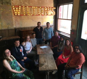 Writers Selected to Work on James Graham's SKETCHING Image