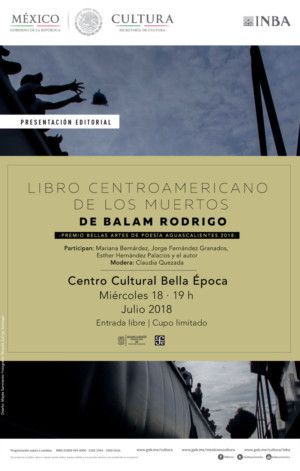 Presentarán La Obra Ganadora Del Premio Bellas Artes De Poesía Aguascalientes 2018 Image