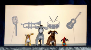 The Ballard Institute And Museum Of Puppetry Presents THE BREMEN TOWN MUSICIANS By CactusHead Puppets 