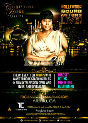 HOLLYWOOD BOUND ACTORS LIVE! Debuts in Atlanta Image