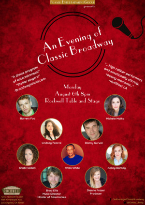 Cast Announced For AN EVENING OF CLASSIC BROADWAY At Rockwell Table And Stage Image