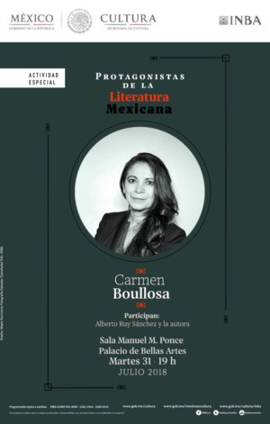 Carmen Boullosa Será Reconocida En El Ciclo Protagonistas De La Literatura Mexicana 