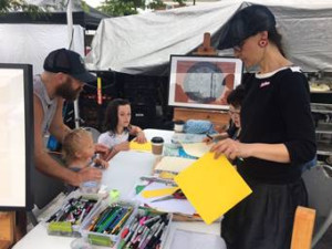 The Visual Arts Center of New Jersey Returns To Summit Farmers Market Image