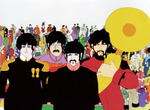 Beatles' YELLOW SUBMARINE With Sing-A-Long Titles Screens In Jaffrey 