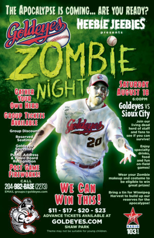 Zombies Invade Shaw Park Again at ZOMBIE NIGHT Image