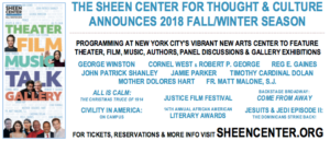 Sheen Center Announces Fall/Winter Season 2018 Image
