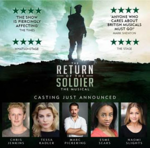 Casting Announced For THE RETURN OF THE SOLDIER At Hope Mill Theatre 