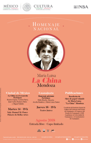 El INBA Rendirá Un Homenaje Nacional A La Escritora María Luisa La China Mendoza  Image