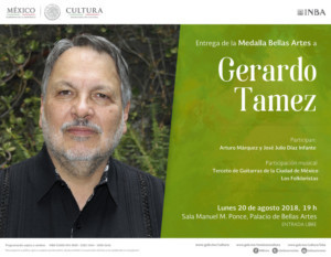 El Compositor Y Guitarrista Gerardo Tamez Recibirá La Medalla Bellas Artes Image