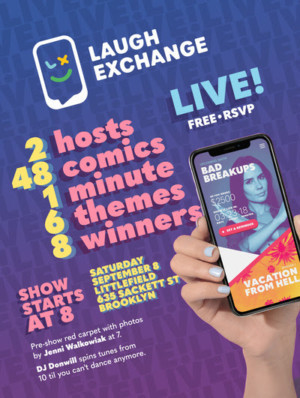 LAUGH EXCHANGE LIVE! Welcomes Ophira Eisenberg, Shalewa Sharpe, Usama Siddiquee and More 