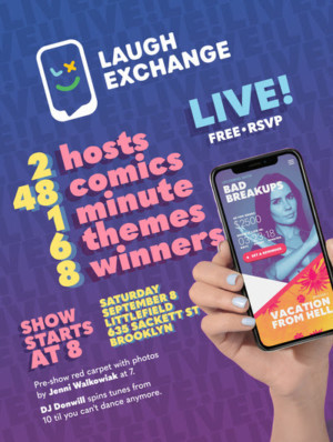 LAUGH EXCHANGE LIVE! Welcomes Ophira Eisenberg, Shalewa Sharpe, Usama Siddiquee and More Image