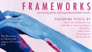FRAMEWORKS, An Evening Of New And Experimental Dance Opens 8/24 