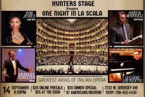 Hunters Stage Presents ONE NIGHT IN LA SCALA  Image