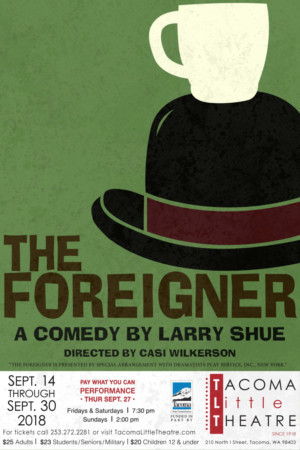 Tacoma Little Theatre Opens 100th Season with THE FOREIGNER 