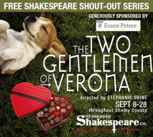 TN Shakespeare Company Launches 11th Season With FREE TWO GENTLEMEN OF VERONA 