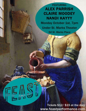 FEAST3 Opens This October At UNDER St. Marks Theater 