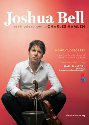 Joshua Bell To Honor The Late Charles Hamlen In Special Concert  Image