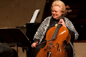 Cellist Bonnie Hampton To Rejoin Faculty Of SFCM Image