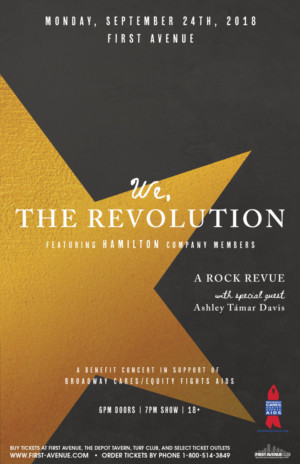 WE, THE REVOLUTION Featuring HAMILTON Company Members to Benefit BC/EFA Image