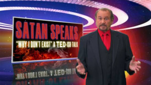 United Solo Artists Presents SATAN SPEAKS: “Why I Don't Exist,” A TED-ish Talk Image