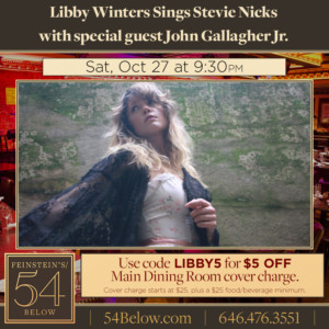 Libby Winters Will Sing Stevie Nicks And Fleetwood Mac Covers At Feinstein's/54 Below 