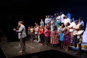 Englewood's Hamilton Park Is Final Stop For PEACEBOOK; Marathon Image