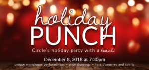 Circle Theatre Presents HOLIDAY PUNCH Fundraiser  Image