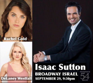 Broadway's Rachel Gold & DeLaney Westfall To Join Isaac Sutton's BROADWAY ISRAEL  Image