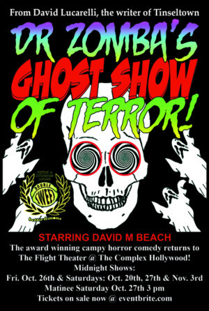 DOCTOR ZOMBA'S GHOST SHOW Returns for Halloween 