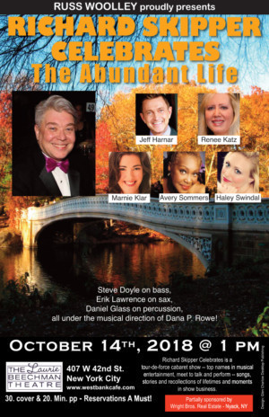 Richard Skipper Celebrates The Abundant Life, 10/14 Image