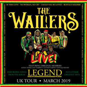 Reggae Legends To Play Parr Hall As Part Of UK Tour 