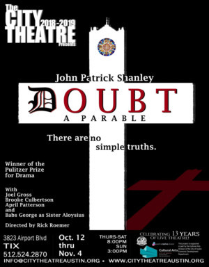 DOUBT: A PARABLE Announces New Show Dates And Location Image