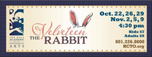 Hale Center Theater Orem to Produce To Produce THE VELVETEEN RABBIT 