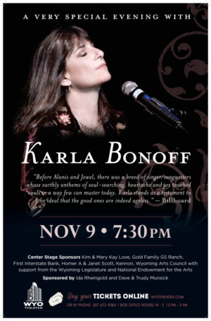 Karla Bonoff to Perform at the WYO November 9 Image