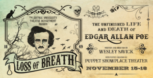 Announcing LOSS OF BREATH: The Unfinished Life And Death Of Edgar Allan Poe Image