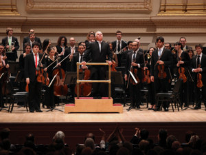 Daniel Barenboim Conducts The West-Eastern Divan Orchestra At Carnegie Hall Today Image