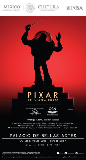 La Orquesta Sinfónica Nacional Agotó Localidades Para Las Dos Funciones De Pixar En Concierto 