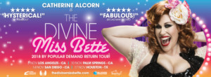 THE DIVINE MISS BETTE RETURNS To The U.S. Next Month Image