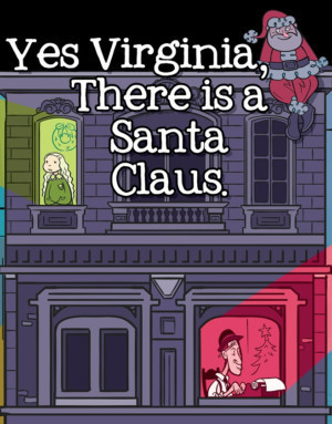 Lakewood Playhouse Presents YES, VIRGINIA, THERE IS A SANTA CLAUS 