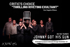 JOHNNY GOT HIS GUN Extends At The Actors Gang Through Today Image