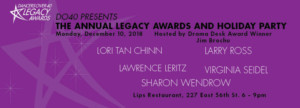 Dancers Over 40's 10th Annual Legacy Awards And Holiday Dinner Will Be Held December 10  Image